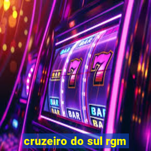 cruzeiro do sul rgm